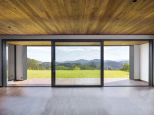 Ventana corredera 3 raíles