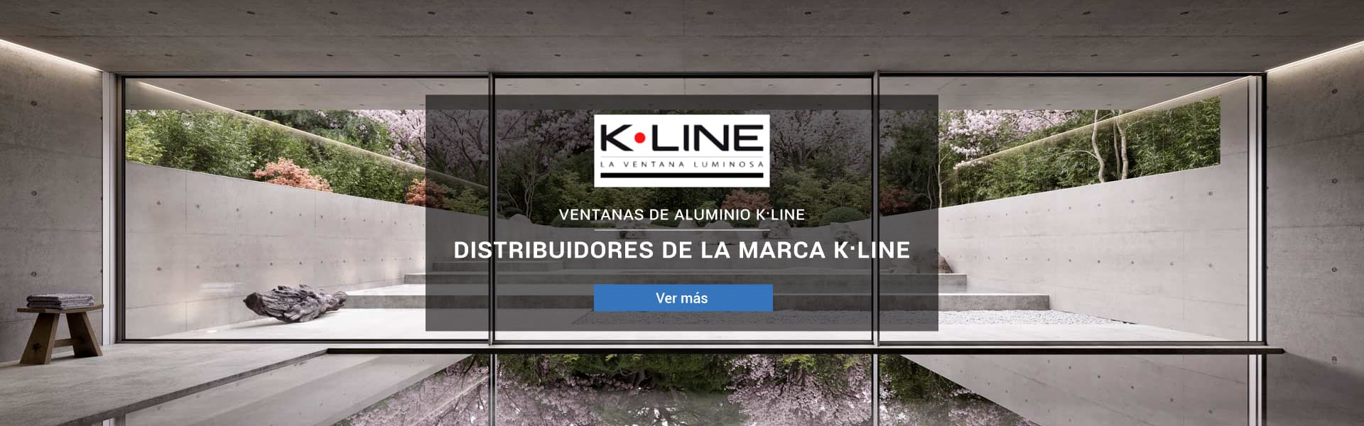 Ventanas y puertas de aluminio K·Line. Distribuidores oficiales